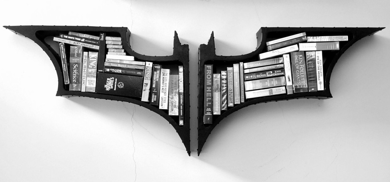 The Dark Knight Bookshelf