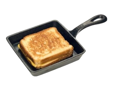 Cast Iron Sandwich Skillet